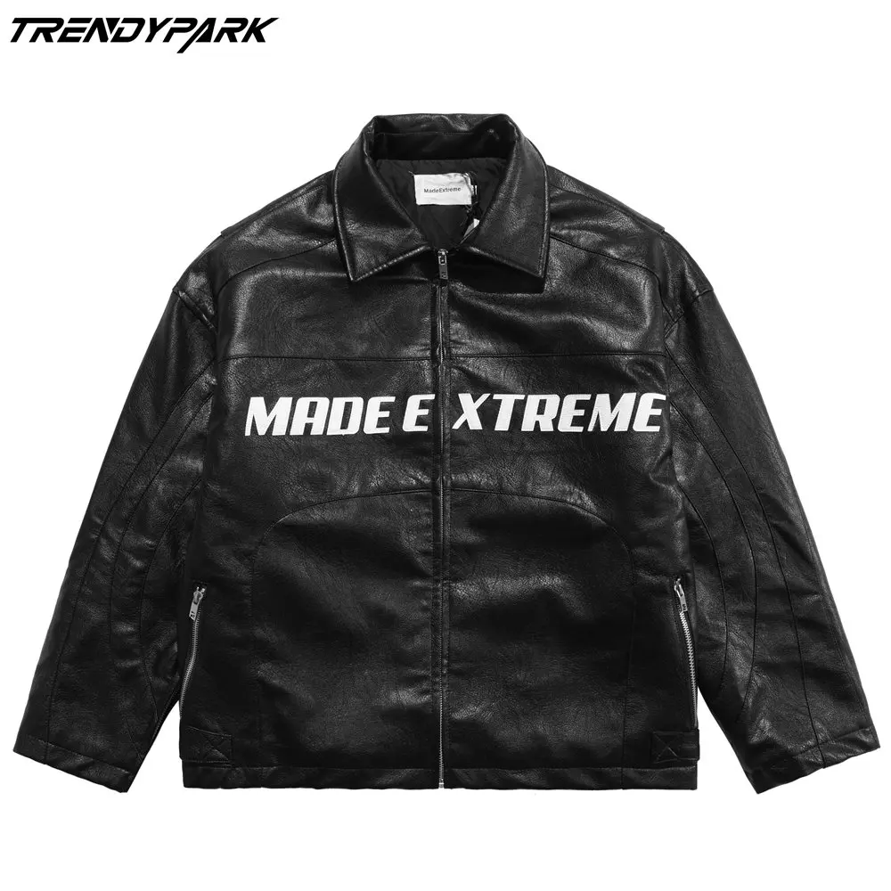 

Men's Jacket Baseball Uniform Embroidery New Cotton Fabric Harajuku Hip Hop Streetwear Casual Oversized Varsity Coat