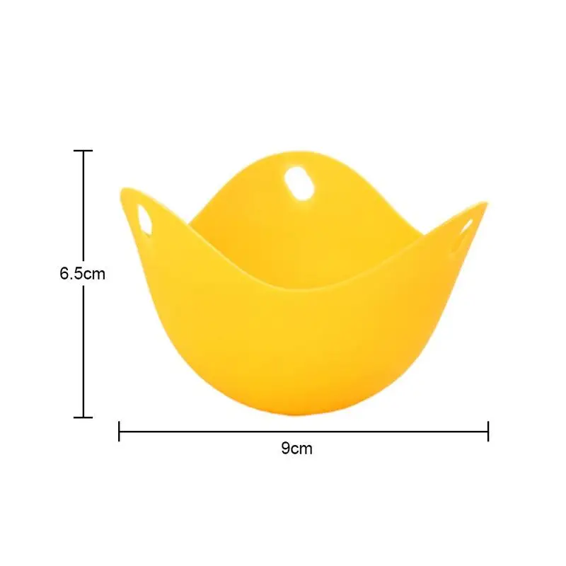 

1pc Egg Poachers Silicone Egg Cooker Kitchen Tools Bakeware Tray Steam Eggs Pancake Cookware Gadget Plate Egg Healthy Panca J9Y6