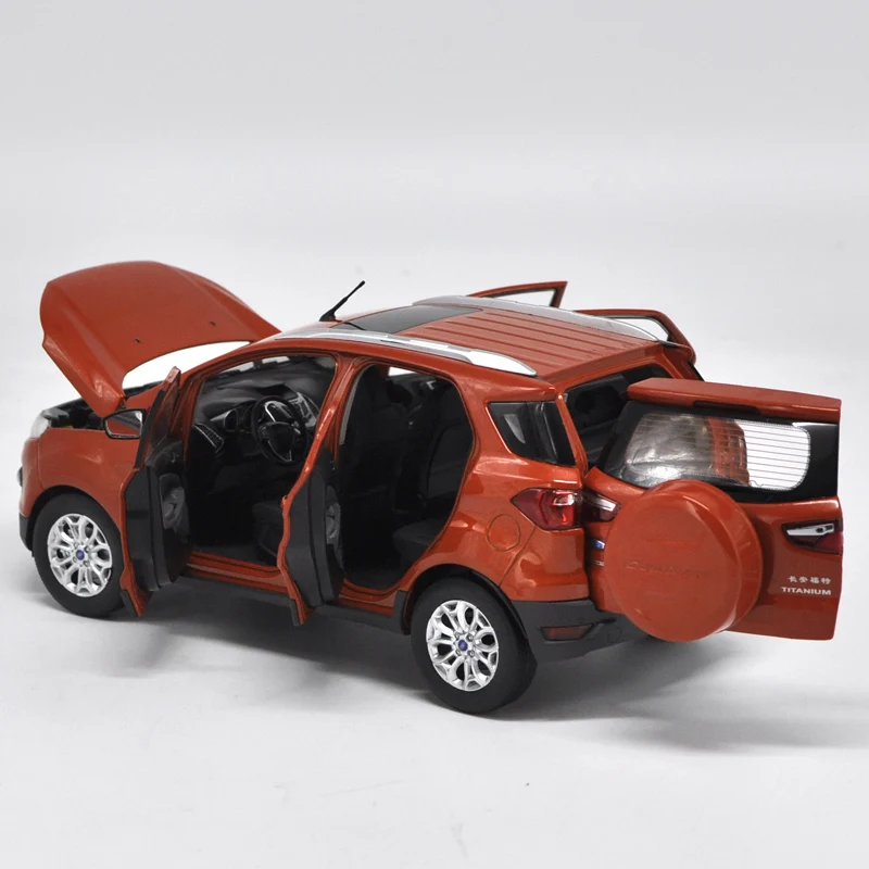 1:18 Высокая тщательная FORD ECOSPORT SUV сплав модель автомобиля статические металлические модельные автомобили с оригинальной коробкой