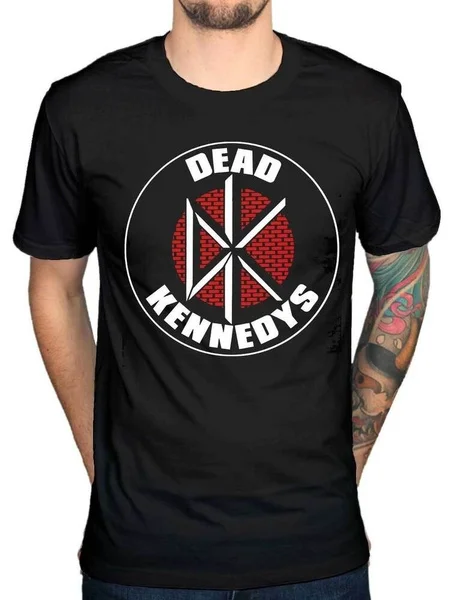 

Official Dead Kennedy's Brick Logo T-shirt Holiday In Cambodia Kill The Poor fashion tee