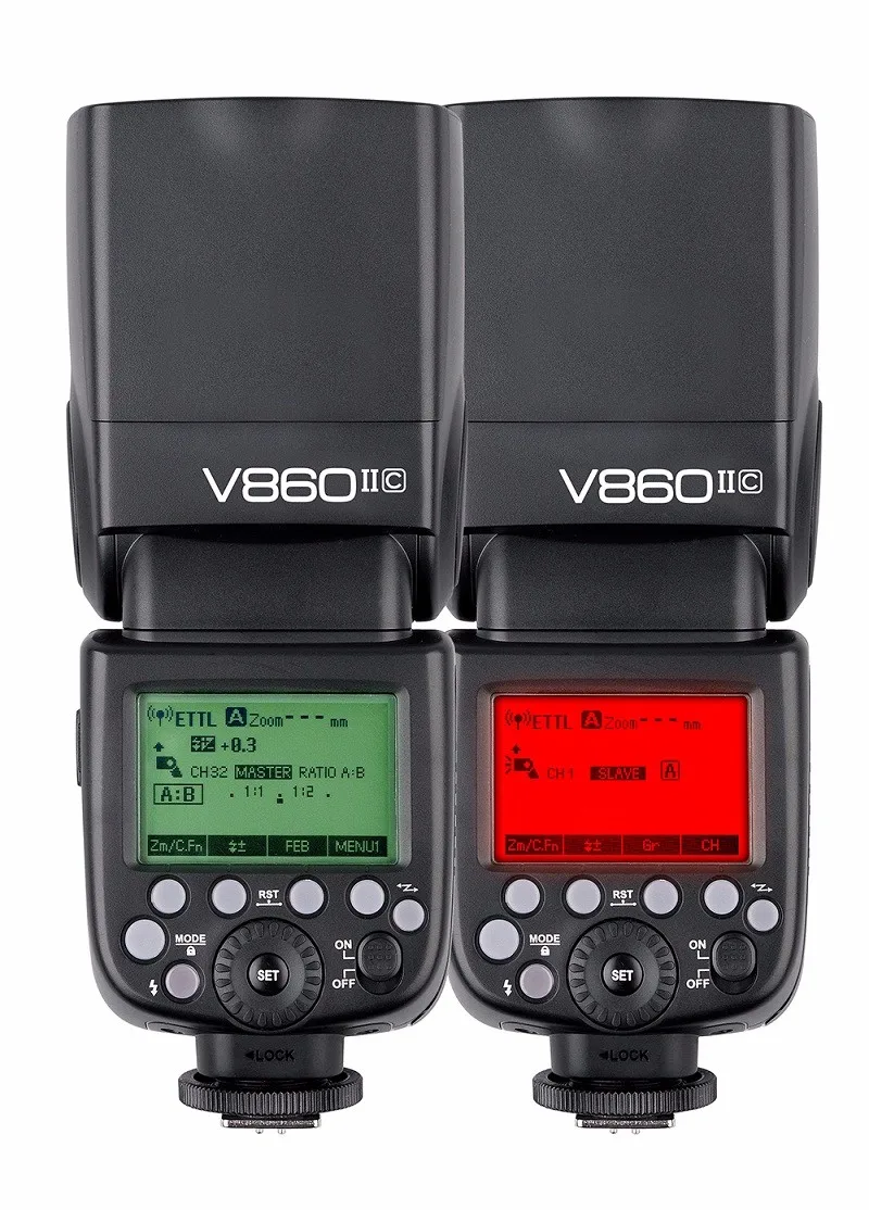 Вспышка Godox Ving V860II для фотовспышки C HSS 1/8000 li ion Canon 5D Mark IV/III 7D 7DII 6D 6DII 50D 40D 30D|flash for