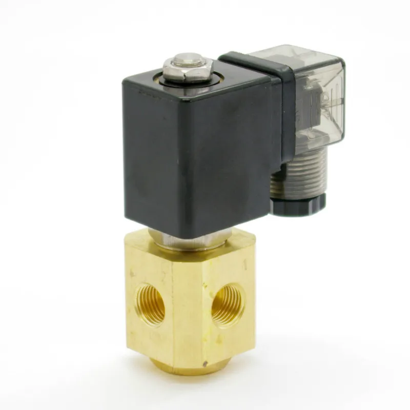 Латунный электромагнитный клапан прямого действия 3/2 способами для