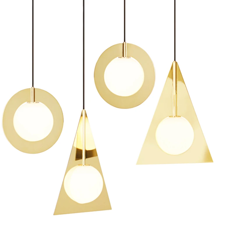 

LED Postmodern Glass Bubbles Gold Lustre Hanging Lamps Pendant Lights.Pendant light Suspension Luminaire Lampen For Dinning Room