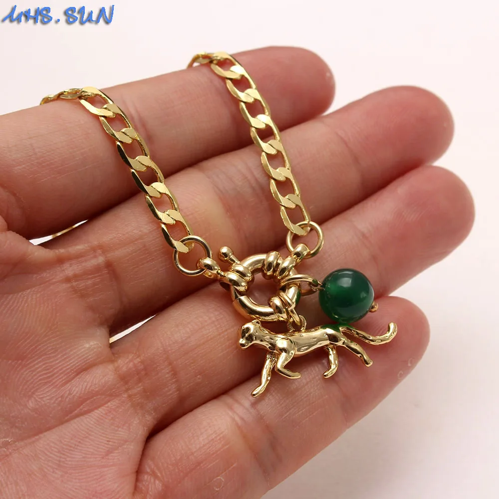 Ожерелье-цепочка MHS.SUN с модным дизайном крупного рогатого скота/подвеска