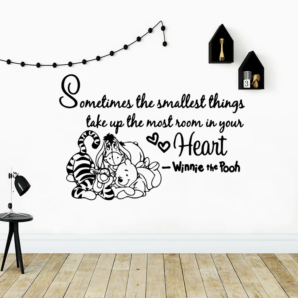 

Cartoon little bear Decal Removable Vinyl Mural Poster For Kids Room Living Room Home Decor Wall Stickers Waterproof Wallpaper