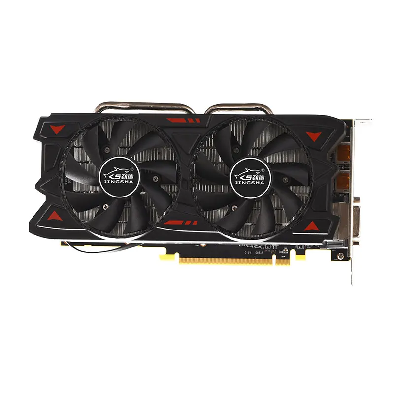 JINGSHA 100% новая Оригинальная видеокарта Radeon RX 580 8 Гб RX580 графические карты для
