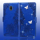 Чехол для Samsung J2 Pro 2018, блестящий кожаный флип-чехол, мягкий чехол для телефона Samsung J2 2018, чехол Grand Prime Pro, чехол для J250 SM-J250F