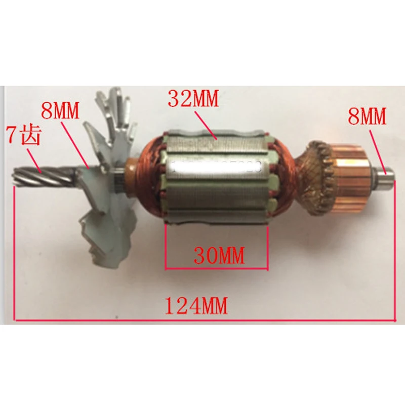 

AC220-230V арматура ротора Замена анкерного крепления для Hitachi D-10C ротор Запчасти для электроинструмента