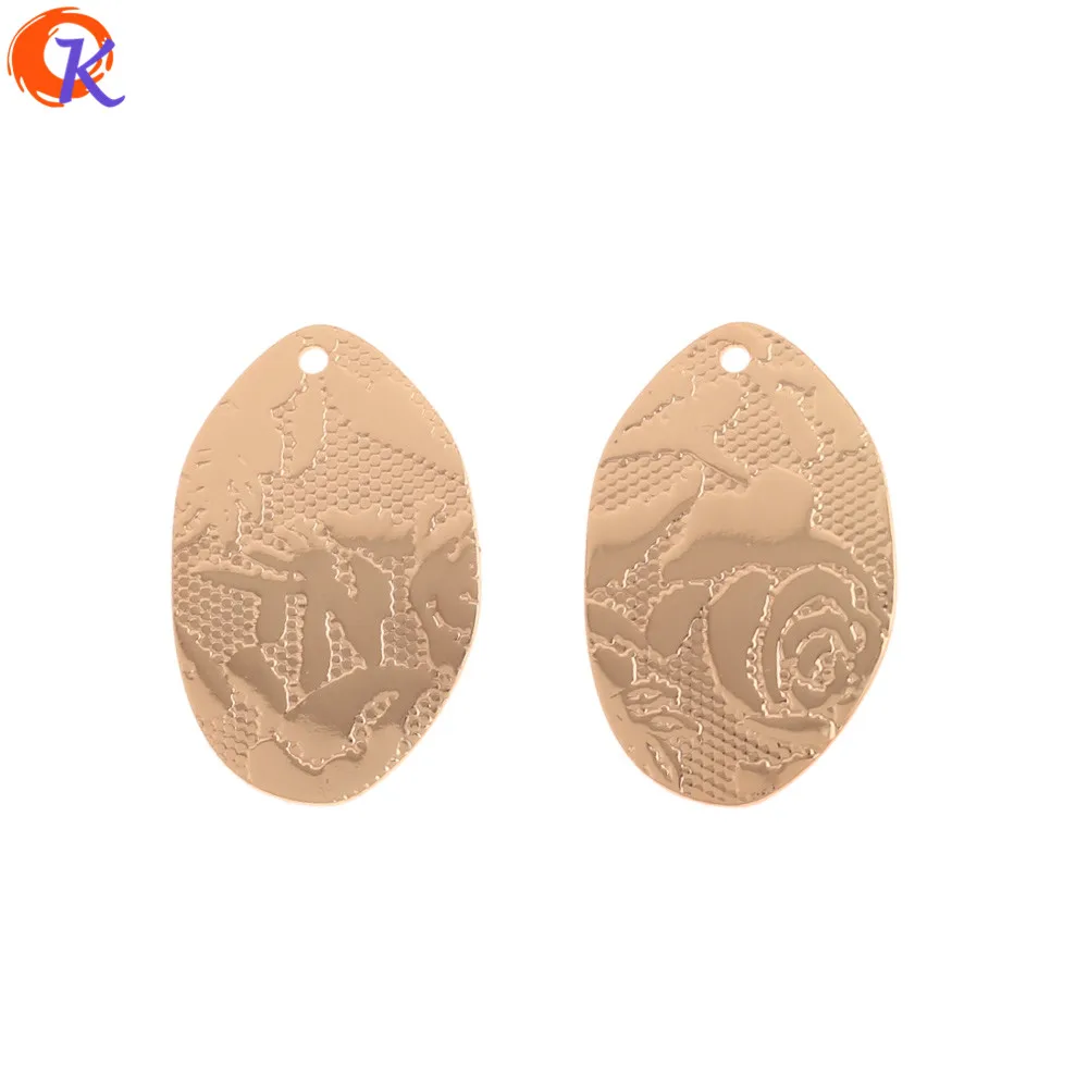 

Cordial Design 40Pcs 16*26MM Jewelry Accessories/DIY Making/Oval Coin/Genuine Gold Plating/Hand Made/Jewelry Findings Component