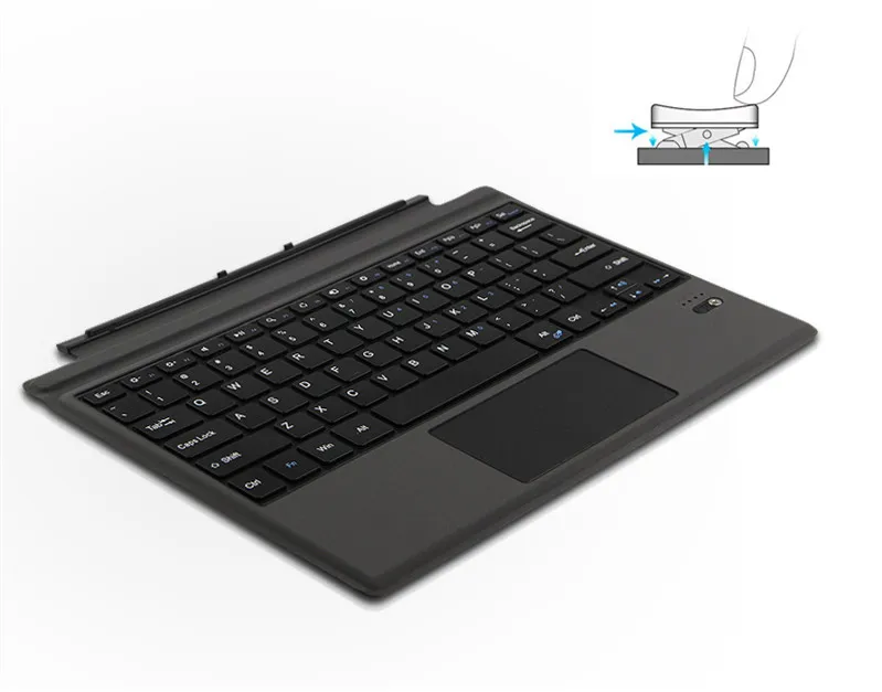 Клавиатура для microsoft Surface Pro 6 5 4 Pro5 Pro4 Bluetooth клавиатура чехол Беспроводная мышь планшет ноутбук компьютер 12,3"