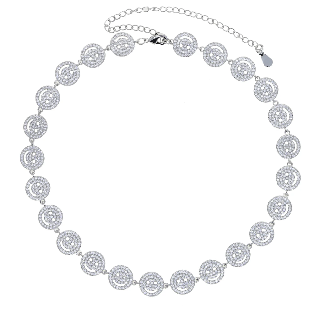 Летняя мода очаровательные женские ювелирные изделия с изображением улыбки