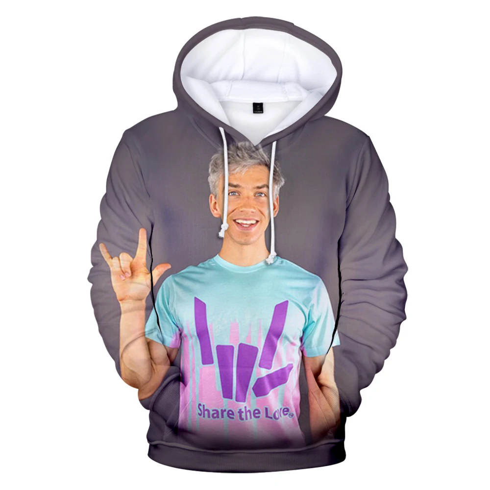 

2020 Stephen sharer hoodies Men/Women 3D print Turtleneck Sweatshirts Hand sleeve Hooded New Sweatshirt Unisex Tracksuit
