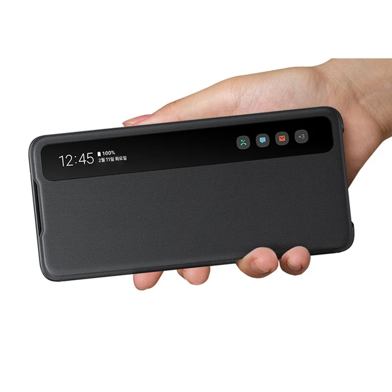 Samsung Mirror Clear S-View умный чехол для телефона Galaxy S20 + ультра 5G флип-чехол | Мобильные