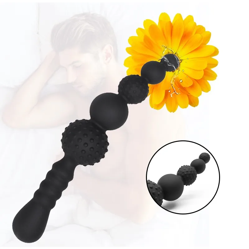 Анальная пробка мягкая силиконовая вагинальная стимуляция точки G массажер для