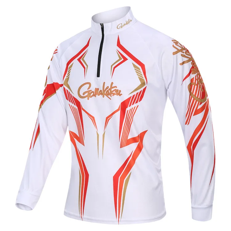 

New Gamakatsu Fishing Clothing Summer Men Long Sleeve Outdoor Hiking Cycling Fishing Jacket Quick Dry Breathable Fishing Shirts