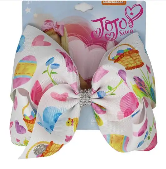 На пасхальную тему с изображением кролика и банты волосов 2020 на каблуке высотой 8