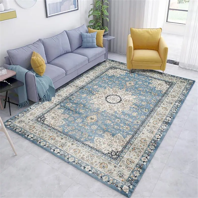 

Moroccan Vintage Living Room Carpet Home American Rugs For Bedroom Decor Big Size tapis salon Table Rug Floor Mat Persian Carpet