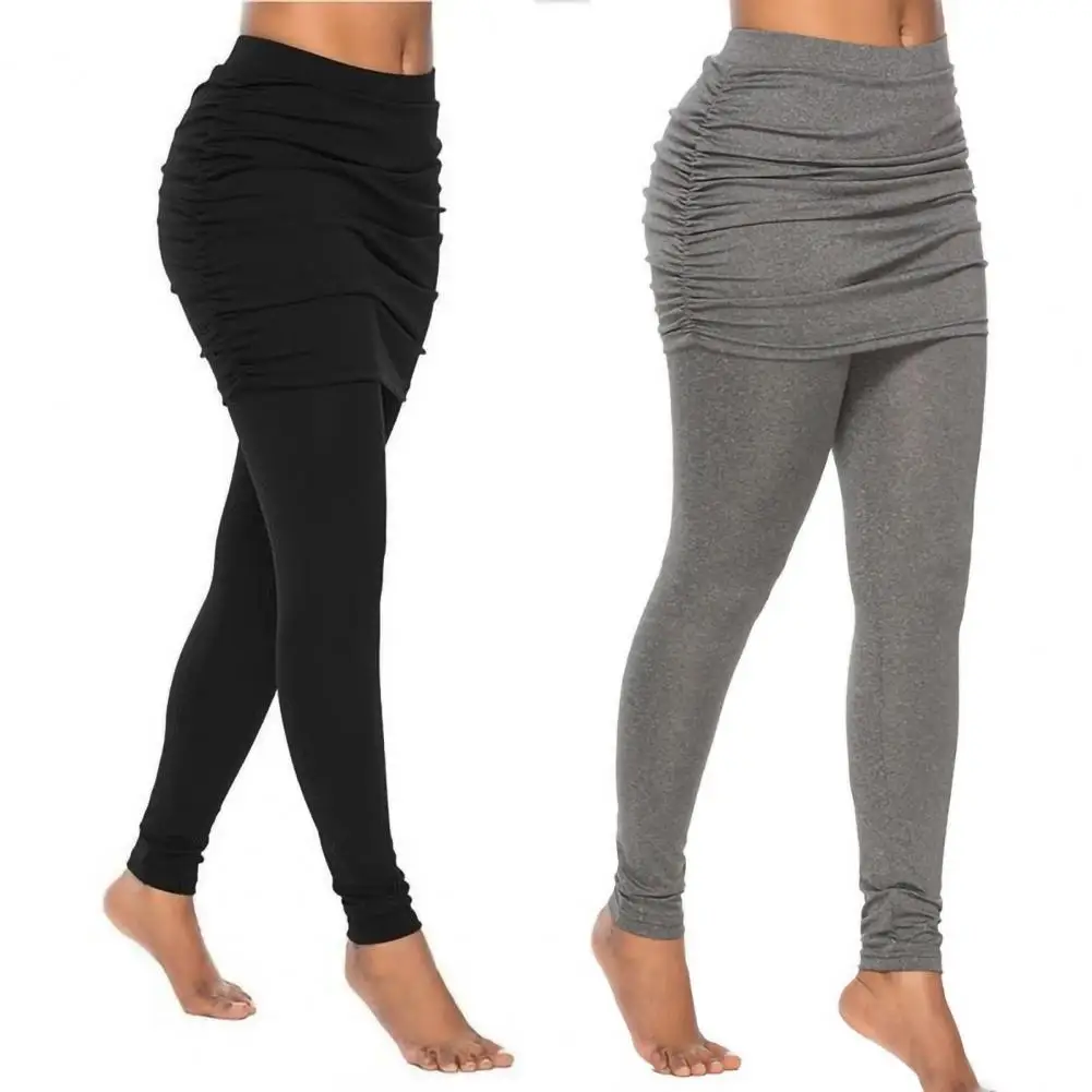 

Женская юбка-леггинсы с высокой талией