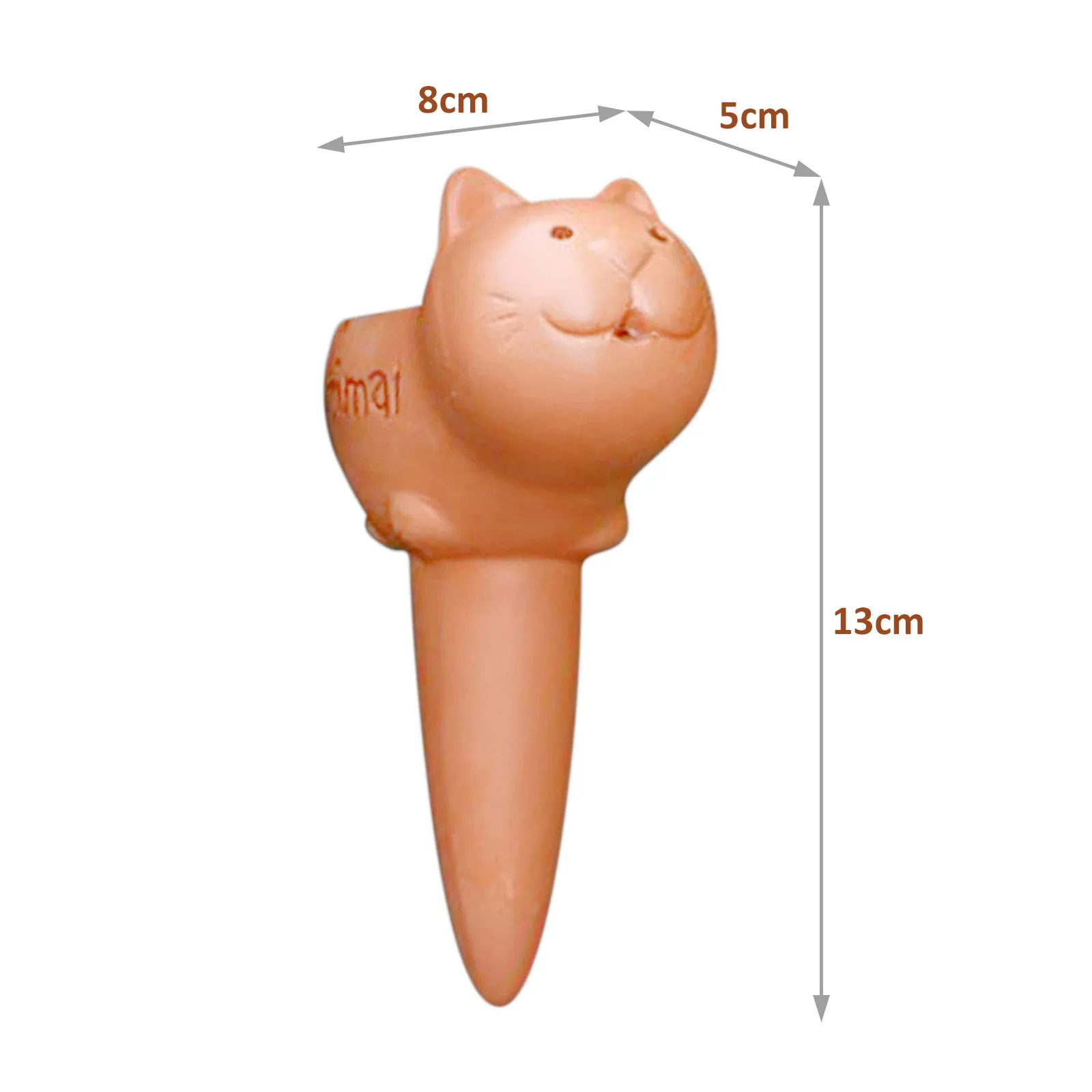 

Drip Irrigation Automatic Plant Waterers System Ceramics Adjustable Cat Pattern Water Spikes Plants Pot Watering For Bottles