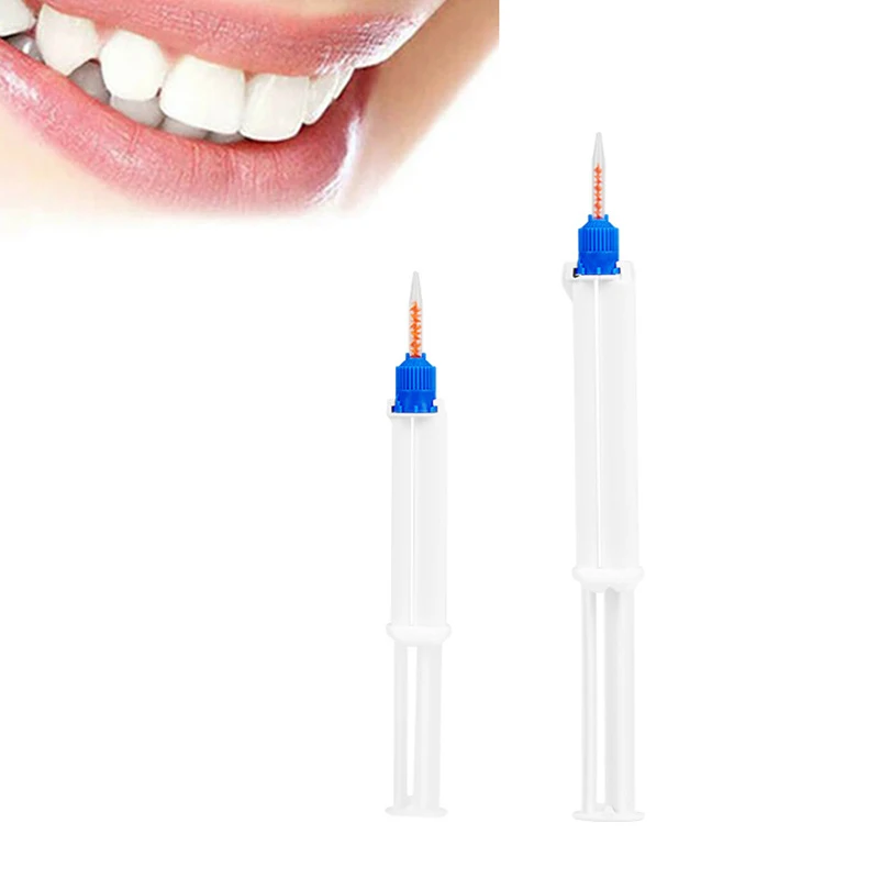 

Dual Barrel Syringe Teeth Whitening Gel Double Barrier Dental Supplies Bleach Tooth Whitener Gel