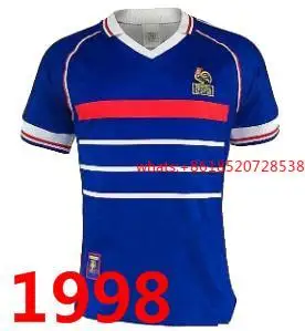 

Vintage 1998 ZIDANE #10 HENRY #12 T-shirt cycling jersey men