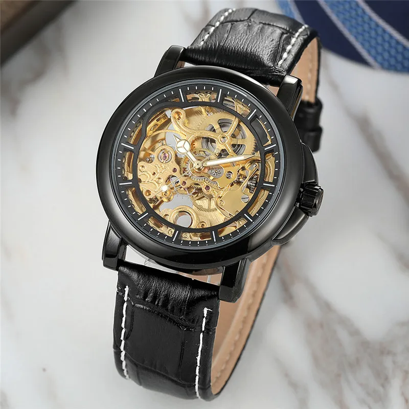 FORSINING мужские наручные часы автоматические механические военные армейские