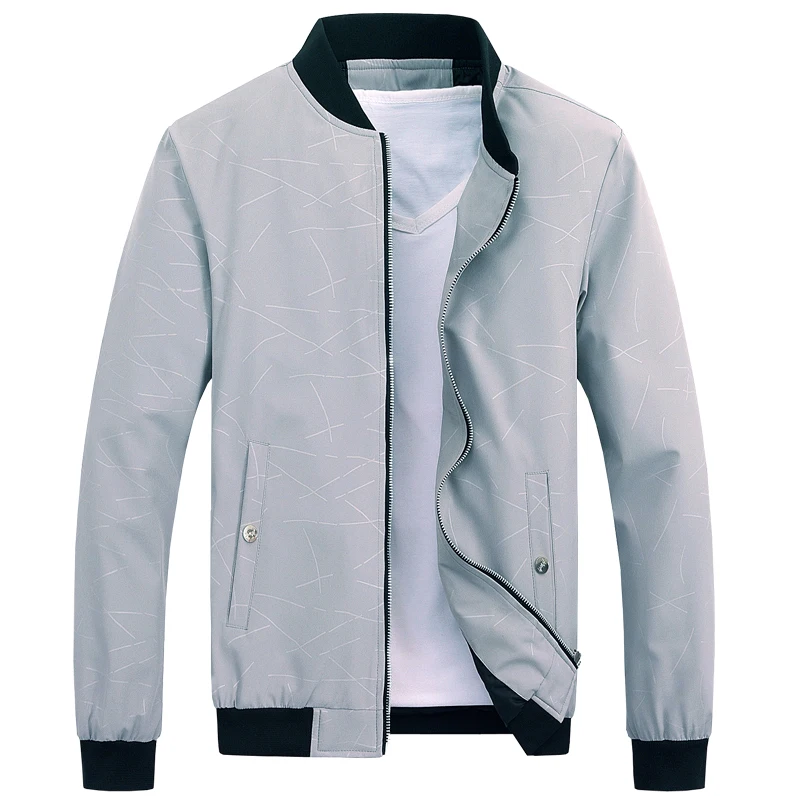 

jacket men casual baseball jacket mens Spring Autumn Fashion Slim Fit Men Jacket Thin Jackets Brand Casual Coat Top Quality