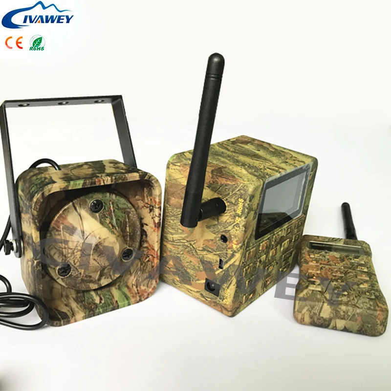 Усилитель голоса для охоты 2 шт. 100 Вт пульт дистанционного управления 500