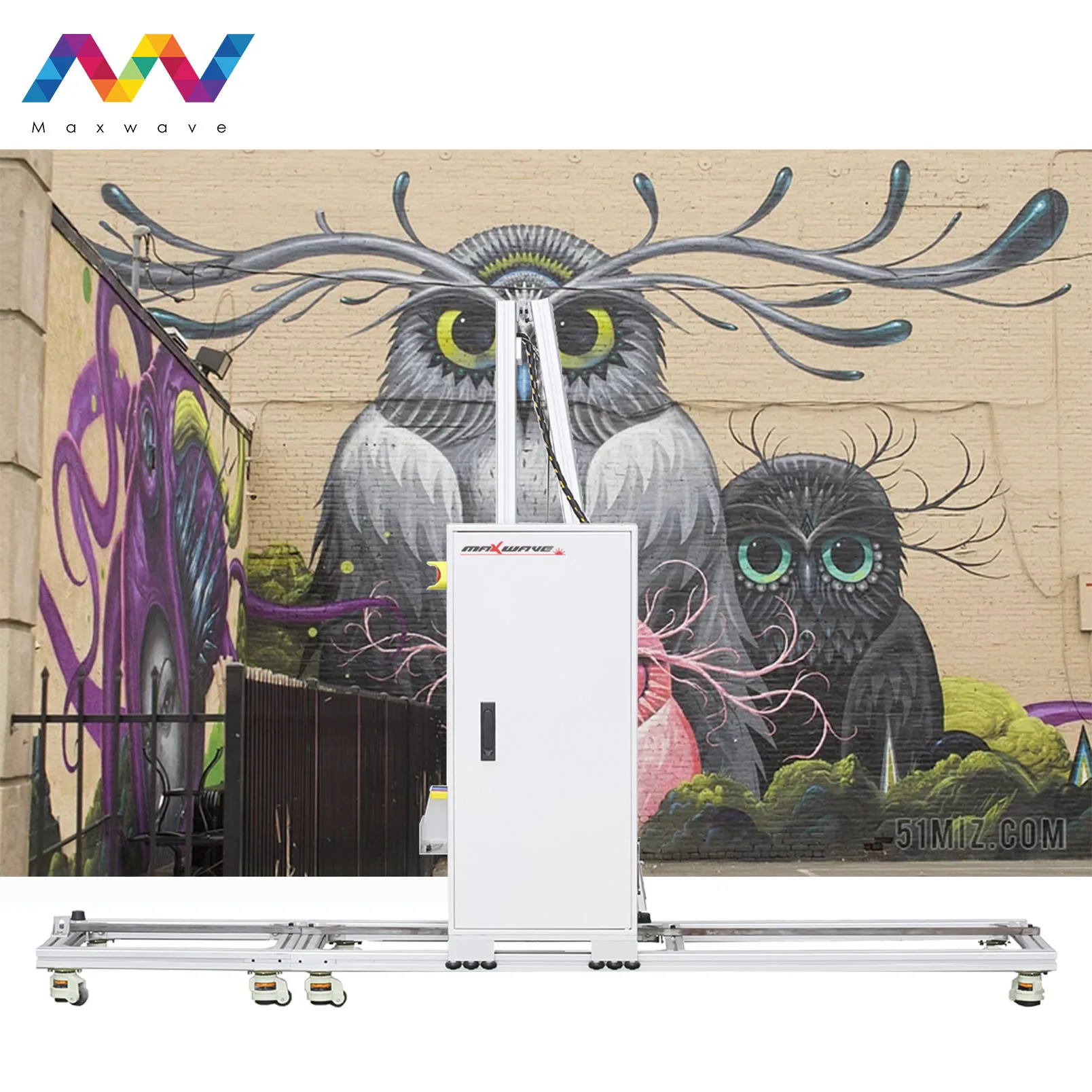 

3D vertical printing machine/3D wall printing machine/3D wall printer wallpen Printing on the wall and glass directly