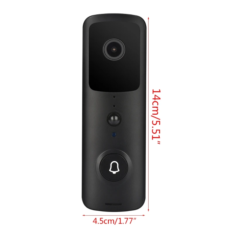 

WiFi Video Smart Doorbell Visual Intercom Chime Night Vision IP Door Bell Wireless Home Security Camera Visual Remote Monitor