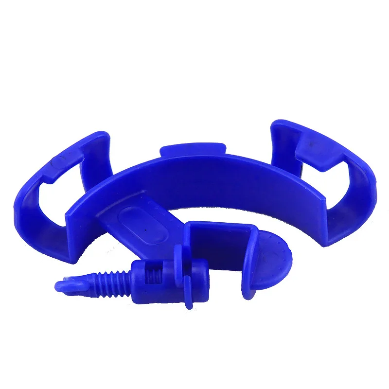 

Blue Fish Aquarium Filtration Water Pipe Filter Hose Pipe Holder For Mount Tube Tank Accessories Fit For Less Than 1.3cm Glass