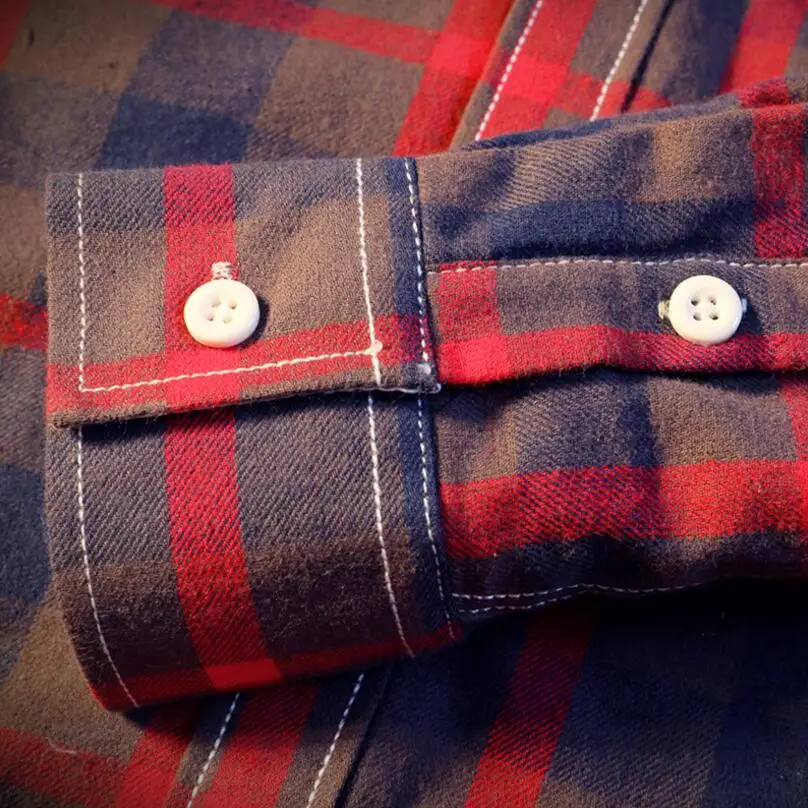 Зимняя рубашка мужские рубашки в клетку Толстая Теплая Флисовая Повседневная из