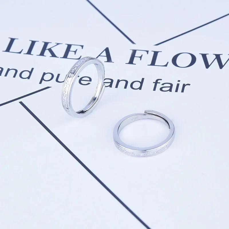 Простое и изысканное регулируемое Открытое кольцо MENGYI модное парное для женщин