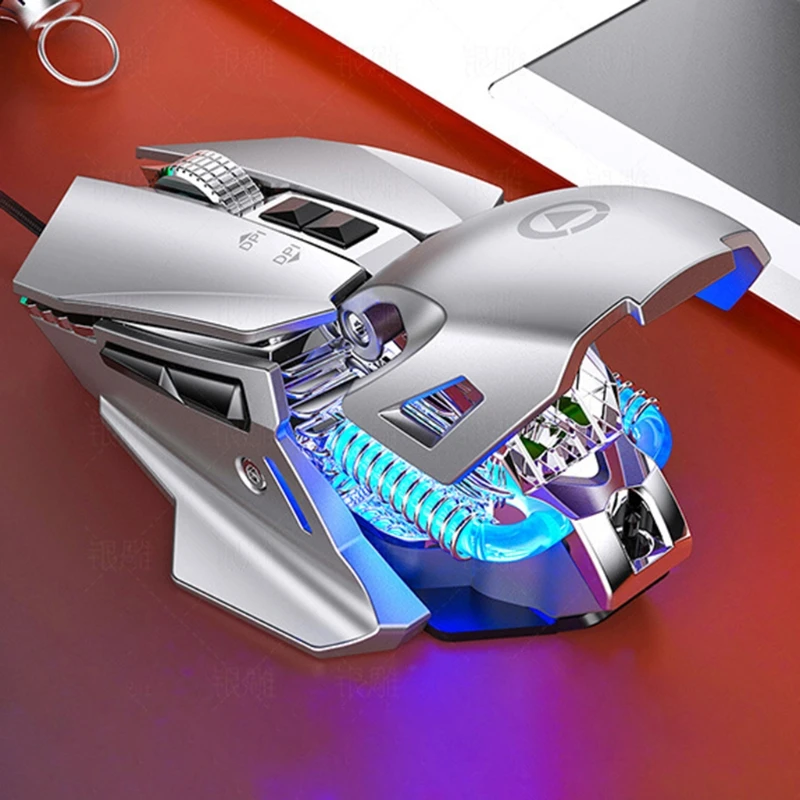 

G10 Gaming Mechanical Wired Gaming Mouse Macro Programming Pressure Glowing