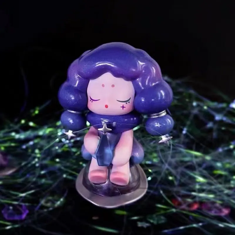 

Wooyi Blind Box Toys Cute Weather Element Figure Anime Action Random Surprise PVC Model Birthday Gift Decor 9 Pcs/Set