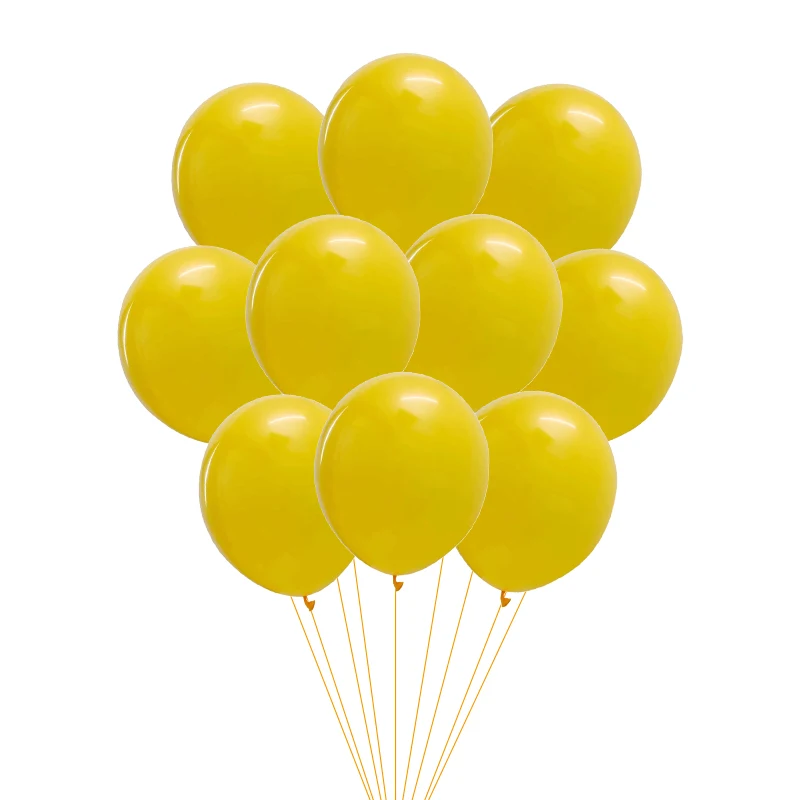 yellow 10 шт. 12 ''шары на день рождения пастельные воздушные шары для свадьбы вечеринки украшения Тиффани латексные Макарон балон детские игрушки товары на день рождения - Цвет: yellow