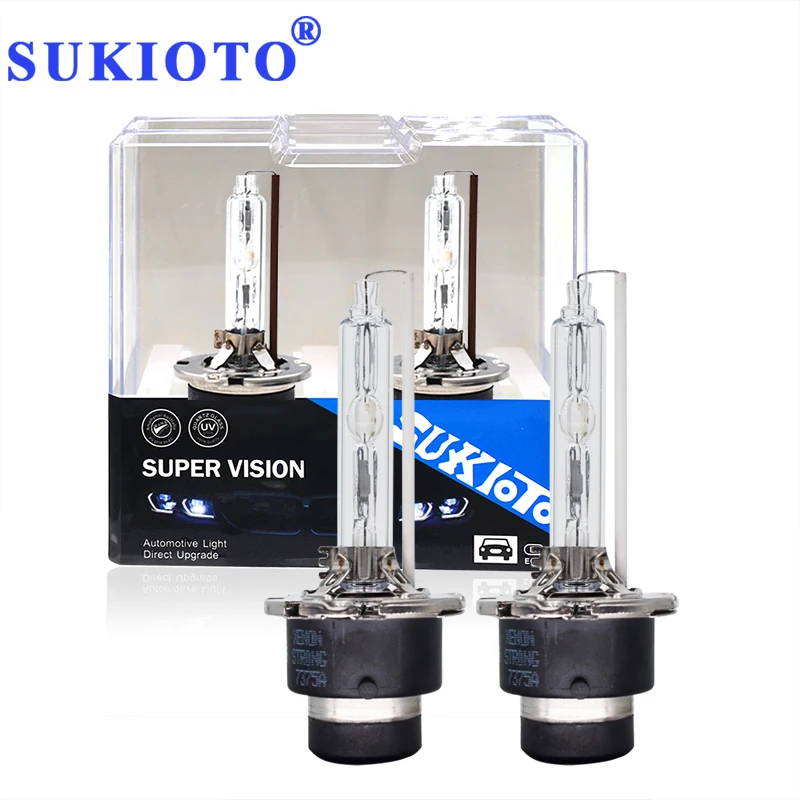 Оригинальная ксеноновая лампа SUKIOTO 55 Вт D2S 6000K все металлические лампы для