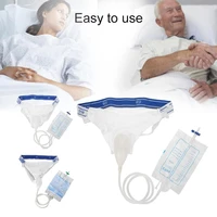 silicone urine collector hypo allergenic adults urinal with urine catheter bags man woman older men paralysis male female toilet
