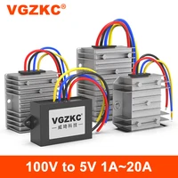 vgzkc dc dc fully isolated 12v24v36v48v60v72v80v100v to 5v 120a dc step down power converter