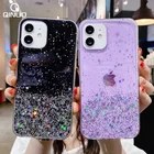 Роскошный блестящий чехол для телефона iPhone 12 Mini 11 Pro X XR XS Max 5 5S SE 2020 7 8 6 6S Plus 12 Pro Max, силиконовая задняя крышка