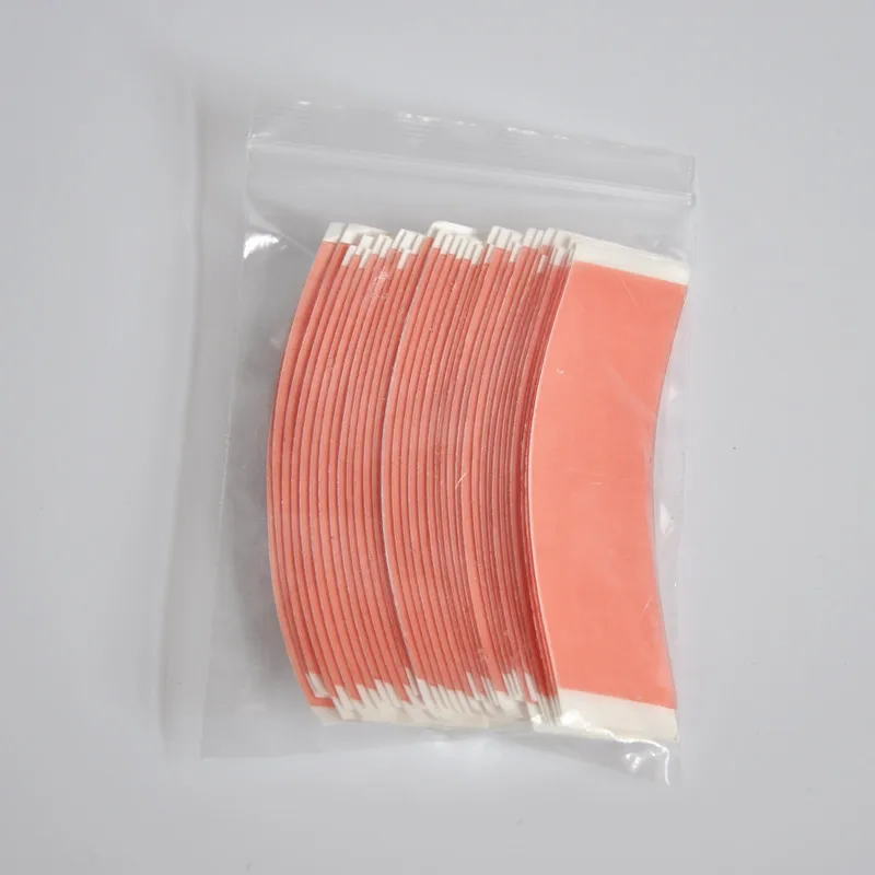 

36pcs/bag Red Duo-tac Hair Double Adhesive Tape For Hair Extension/Toupee/Lace Wig Professional Hair Accessory Invisible Tape