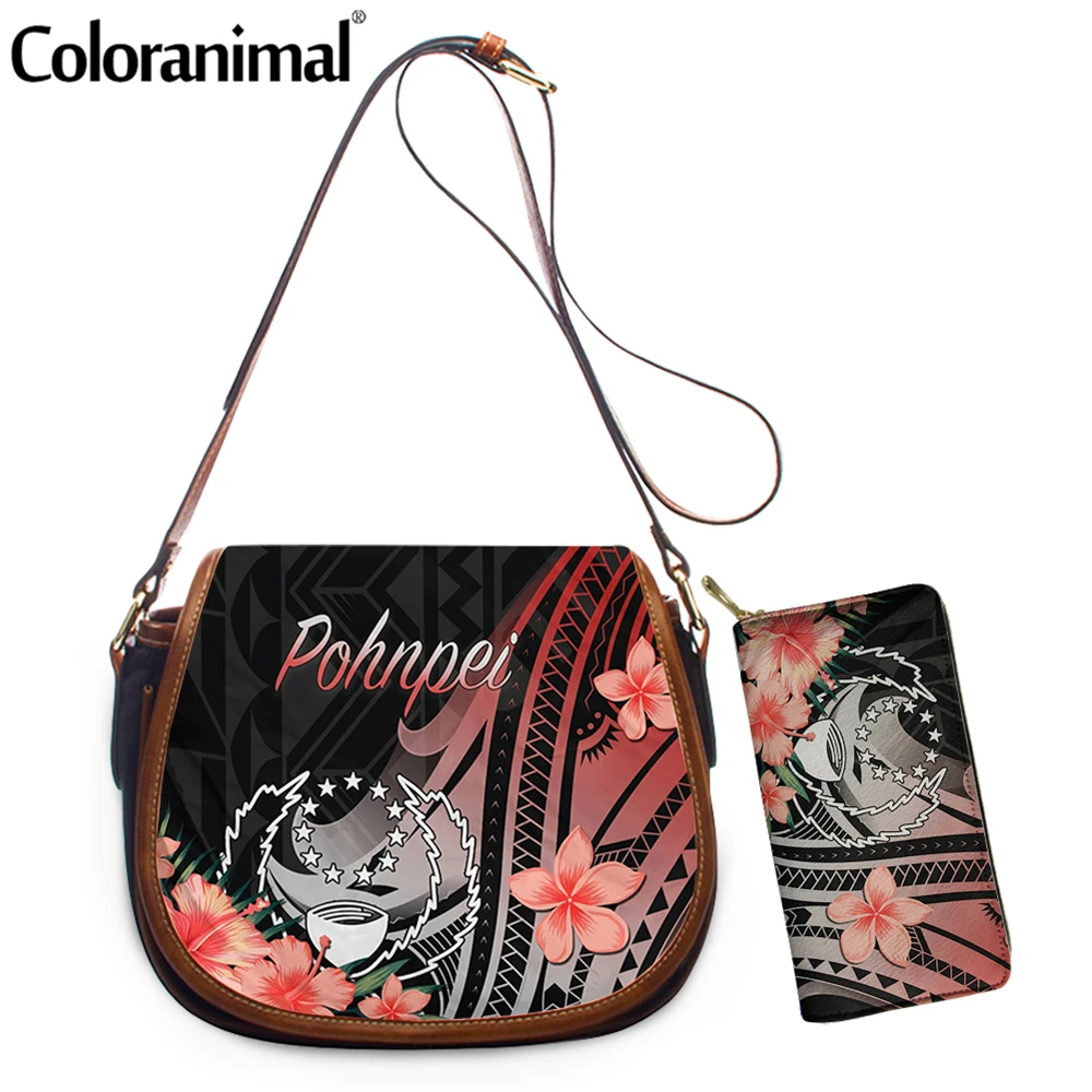 Сумка кросс-боди с принтом Coloranimal новая понпей полинезийская Плюмерия через