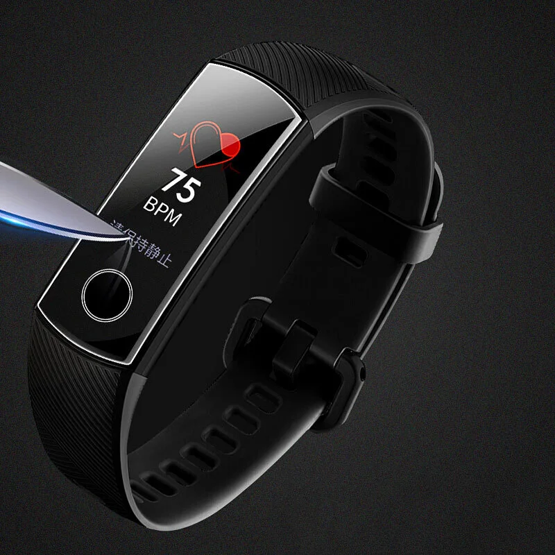 EXUNTON 5 шт./лот суперпрозрачная мягкая защитная пленка из ТПУ для Huawei Honor Band 4 Band4 Running