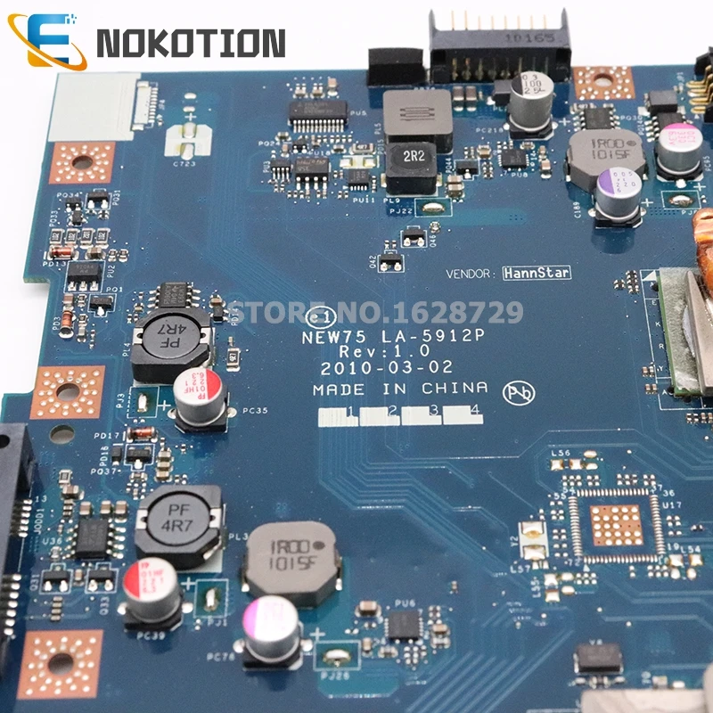 Материнская плата NOKOTION MBPTQ02001 MBNA102001 для ПК Acer aspire 5551 5552 5551G 5552G совместима с
