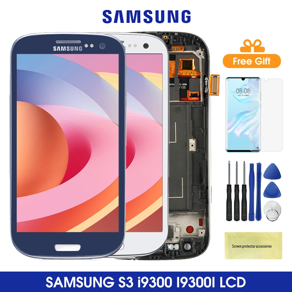 Дисплей с тачскрином Samsung для Galaxy S3 IPS инструменты в подарок|Экраны мобильных