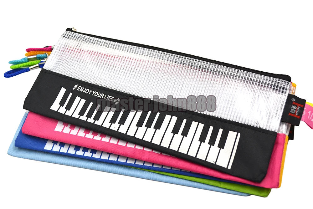Чехол для музыкального пианино клавиатуры ручки карандаш линейка чехол