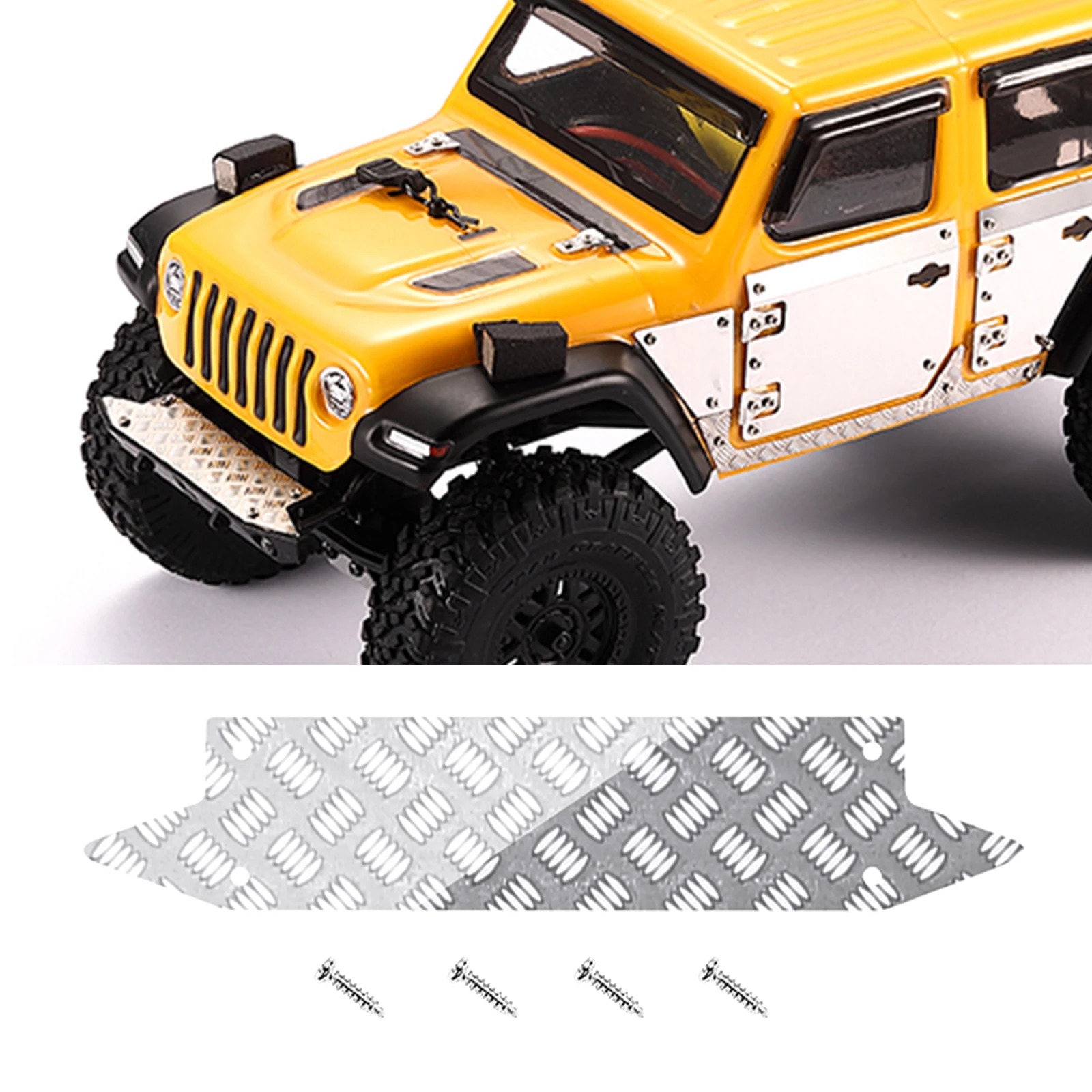 

Металлическая противоскользящая пластина RC Crawler для SCX24 в масштабе 1:24