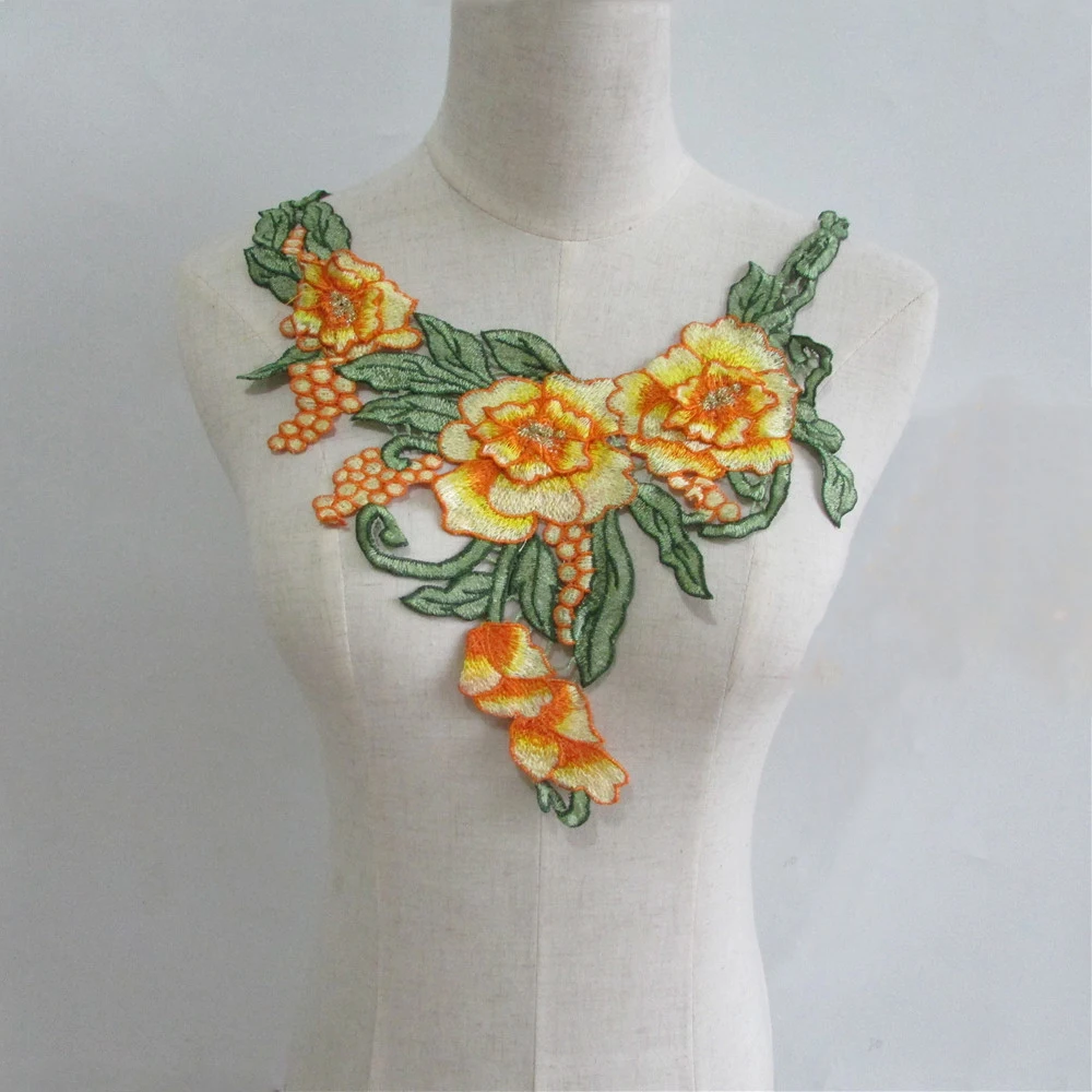 1 шт. Женская Кружевная аппликация искусственный воротник | Дом и сад