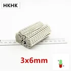 HKHK Диаметр магнит 3x6 мм магнитный датчик 3 мм х 6 мм магнитный съемник для жестких бирок для электронного отслеживания товара, Стандартный 3x6 мм