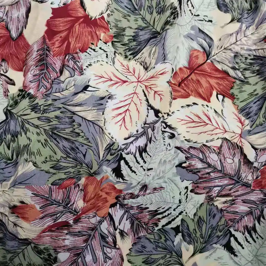 Вискозная Хлопковая пижама блузка ткань для платья мягкая удобная с